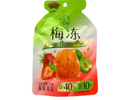 LIULIUMEI STRAWBERRY FLAVOUR JELLY 120G Fashion