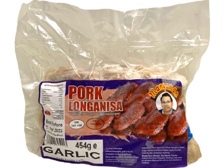 CABALEN S PORK LONGANISA - GARLIC FLAVOUR - 454G Online Sale