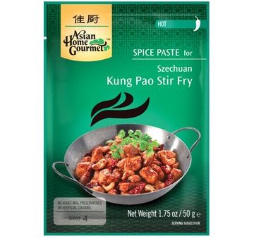 ASIAN HOME GOURMET SZECHUAN CHILLI GINGER GARLIC STIR FRY - 50G For Sale