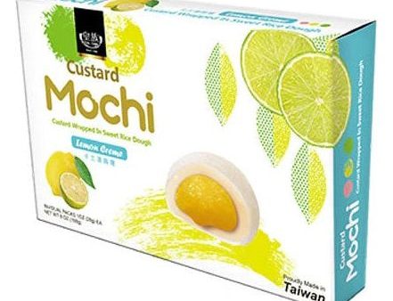 ROYAL FAMILY LEMON CUSTARD MOCHI BOX 168G Online Hot Sale