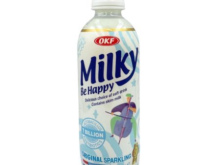 OKF MILKY SPARKLING DRINK 355ML Discount