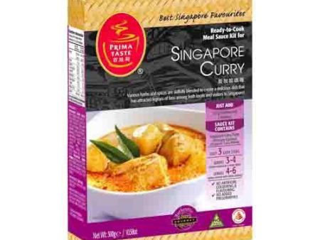 PRIMA TASTE SINGAPORE CURRY MEAL SAUCE KIT 300G For Sale