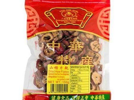 ZHENG FENG DRIED HAW FLAKES 150G 正豐山楂片 Fashion