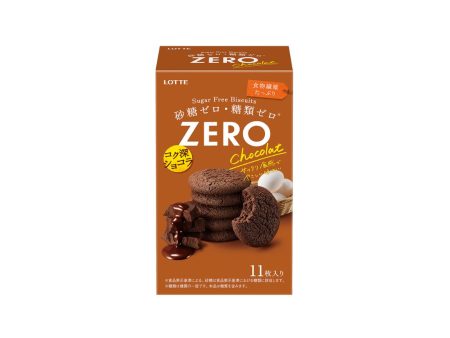 LOTTE ZERO CHOCOLATE BISCUITS 72.6G For Sale