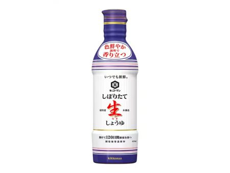 KIKKOMAN FRESH NAMA SOY SAUCE 450ML Online now