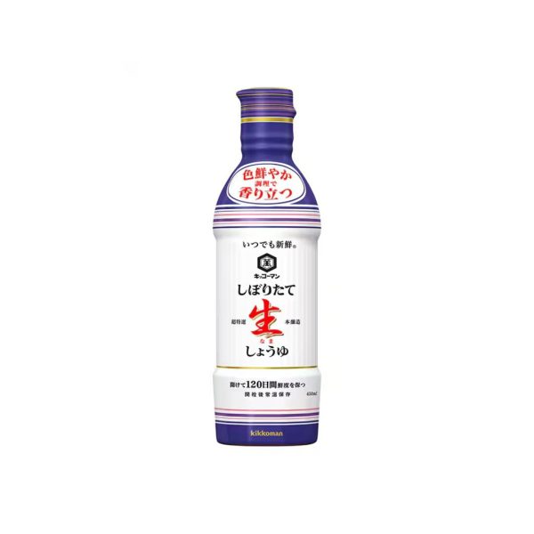 KIKKOMAN FRESH NAMA SOY SAUCE 450ML Online now