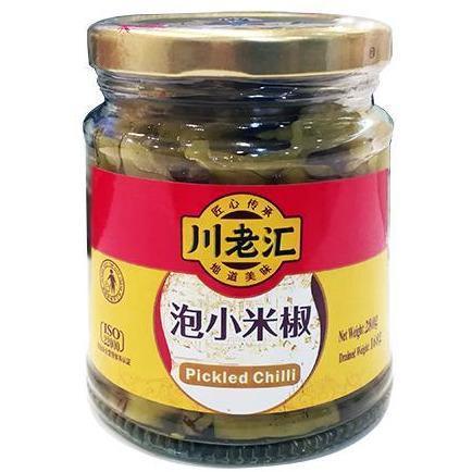 CLH PICKLED CHILLI 280G  川老匯泡小米椒 Online Sale