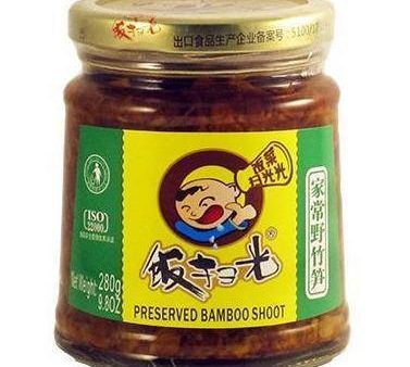 FANSAOGUANG PRESERVED BAMBOO SHOOT 飯掃光野生竹筍 Sale