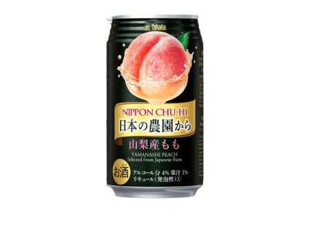 TAKARA YAMANASHI PEACH NIPPON CHU-HI 4% 350ML Online Hot Sale