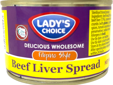 LADY  S CHOICE BEEF LIVER SPREAD 165G Fashion