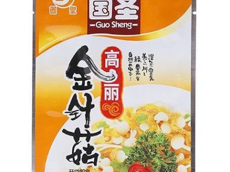 GUO SHENG CABBAGE NEEDLE MUSHROOM 75G 國聖高麗金針菇 Discount