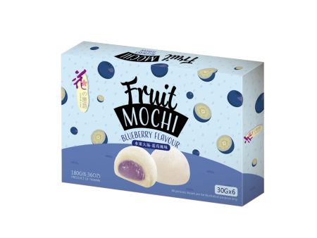 LOVE & LOVE BLUEBERRY FRUIT MOCHI 藍莓味麻糬 180G For Sale