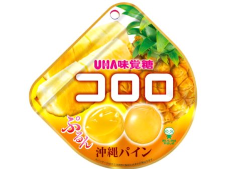 UHA KORORO OKINAWA PINEAPPLE GUMMY CANDY 40G Online