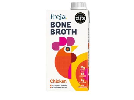 FREJA CHICKEN BONE BROTH 500ML For Discount