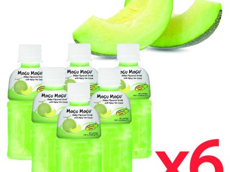 MOGU MOGU MELON NATA DE COCO DRINK 6 PACK Supply