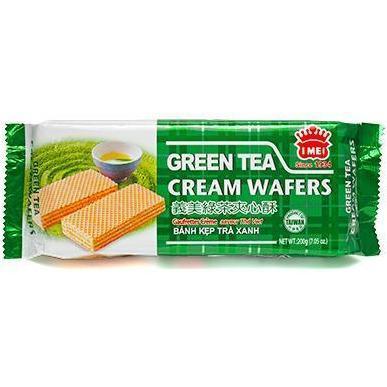 I MEI CREAM WAFER GREEN TEA 200G 義美綠茶夾心酥 Cheap