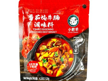 LITTLE SHEEP TOMATO SEASONING FOR STEWED BEEF BRISKET - 120G For Cheap