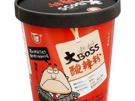 BAIJIA BIG BOSS HOT & SOUR VERMICELLI CUP 145G 阿寬碗裝大BOSS 酸辣粉 Supply