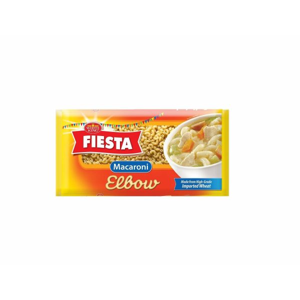 WHITE KING FIESTA ELBOW MACARONI (SOPAS) 400G Online Hot Sale