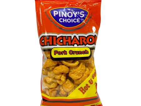 PINOY S CHOICE CHICHARON HOT & SPICY (PORK CRUNCH) - 80G Sale