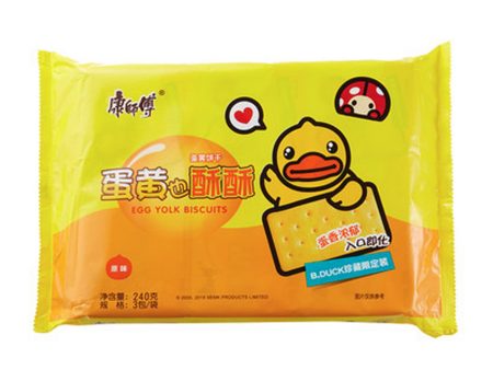 Kangshifu Egg Yolk Biscuits(Original Flavor) Cheap