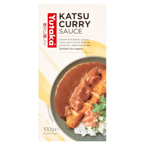 YUTAKA JAPANESE STYLE KATSU VEGAN CURRY SAUCE 100G Hot on Sale