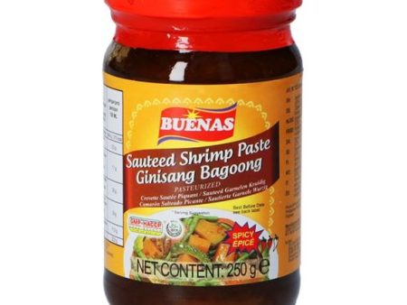 BUENAS SAUTEED SHRIMP PASTE (GUISADO) HOT 250G For Cheap