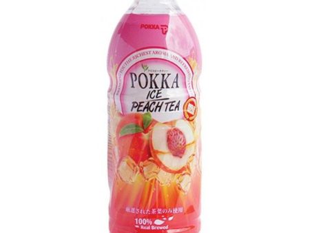 POKKA ICE PEACH TEA 500ML Discount