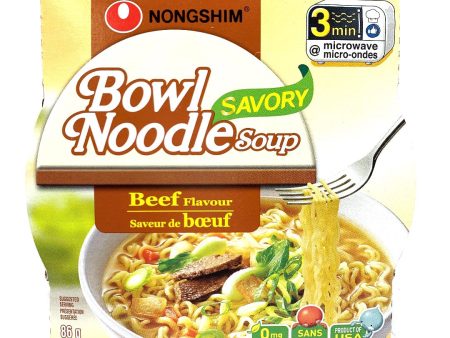 Nongshim Bowl Noodle Soup(Beef) Fashion