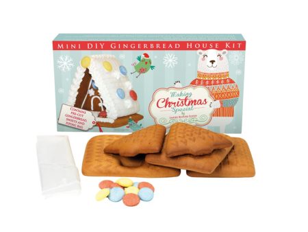 MINI DIY GINGERBREAD HOUSE KIT 180G Cheap