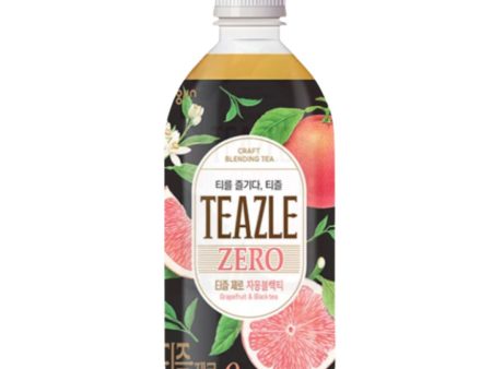 WOONGJIN TEAZLE ZERO GRAPEFRUIT BLACK TEA 500ML For Cheap