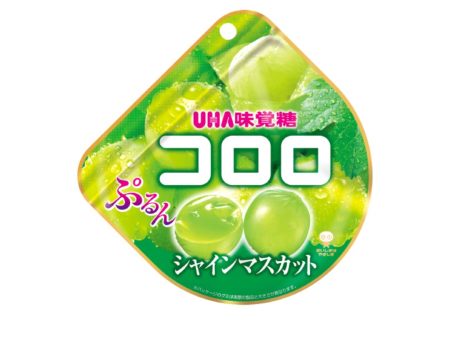 UHA KORORO WHITE GRAPE GUMMY CANDY 52G Online Sale