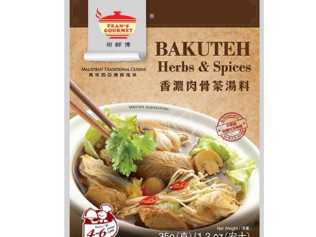 TEAN S GOURMET BAKUTEH HERBS & SPICES - 35G on Sale