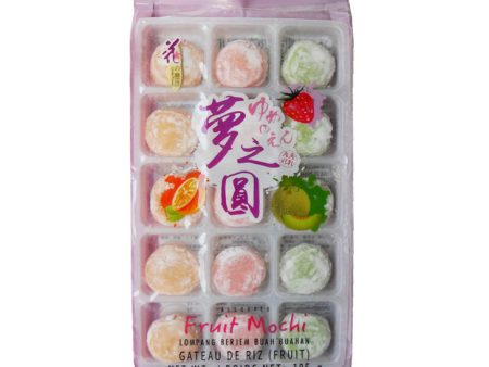 LOVE & LOVE JAPANESE MOCHI - ASSORTED FRUIT FLAVOUR 15 Pieces - 195G Online Sale