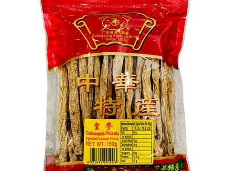 ZHENG FENG CODONOPSIS PILOSULA ASIABELL ROOT - 150G For Discount