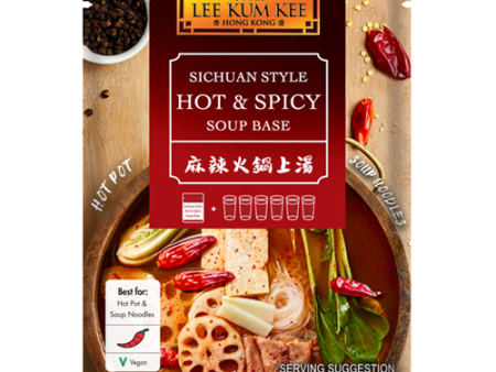 LEE KUM KEE SICHUAN HOT & SPICY SOUP BASE FOR HOTPOT 70G Sale