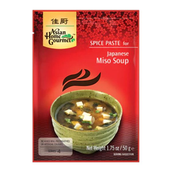 ASIAN HOME GOURMET JAPANESE MISO SOUP 50G on Sale