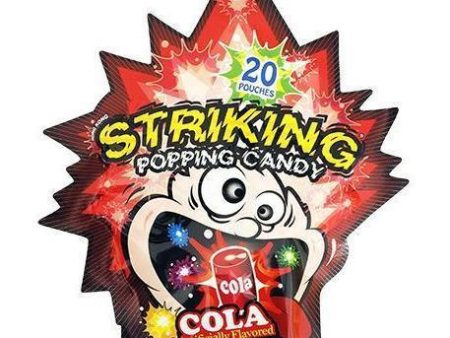 STRIKING COLA POPPING CANDY 30G 索勁可樂味爆炸糖 Sale