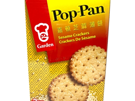 GARDEN POP-PAN SESAME CRACKERS 225G 嘉頓芝麻薄餅 Hot on Sale