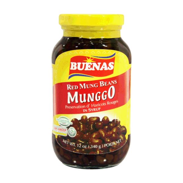 BUENAS HALAL RED MUNG BEANS IN SYRUP 340G Online