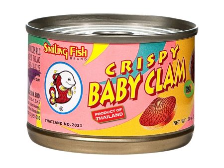 SMILING FISH CRISPY BABY CLAM ORIGINAL 30G For Sale