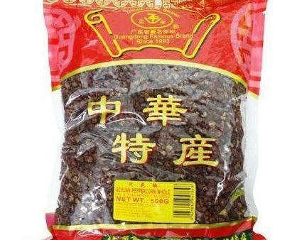 ZHENG FENG WHOLE SICHUAN PEPPERCORN 500G 正豐紅花椒 Cheap