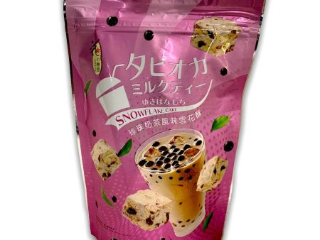 LOVE & LOVE SNOWFLAKE CAKE PEARL MILK TEA FLAVOUR - 96G 珍珠奶茶雪花酥 Discount