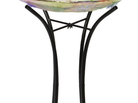 Beckett Corp - Glass Dragonfly Birdbath Fountain Cheap