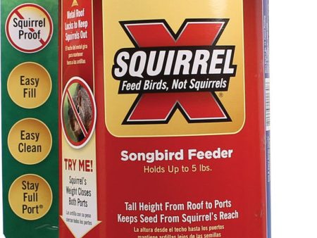 Classic Brands Llc - Wb - Squirrel X-3 Squirrel Proof Songbird Feeder Online now